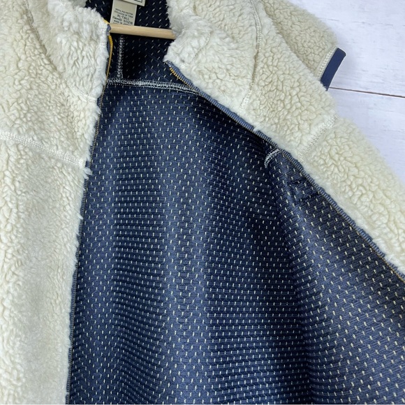 L.L. Bean Deep Pile Fleece Vest XLT - Picture 4 of 7